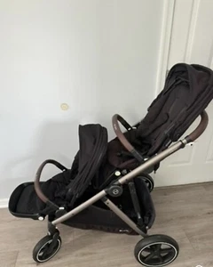 Cybex Gazelle S All-in-One Toddler/Baby Stroller, With Two Seats Moon Black - Picture 1 of 7