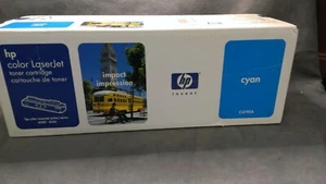 New HP C4192A Cyan Toner Cartridge For LaserJet 4500/4550 Blue Box - Picture 1 of 2