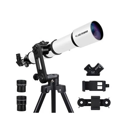 Telescopes for Adults Astronomy, 90mm Aperture 700mm Refractor Telescopes for... - Image 1 of 4