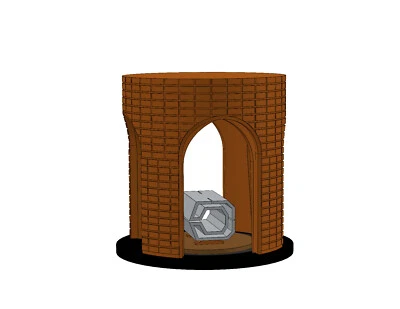 "Diorama Bell Tower - Ferrix Planet Outpost para figuras de acción de 3,75"" (1:18)" Foto 1 de 4