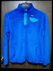 PATAGONIA Snap T Fleece Girls Size XXL 16-18 Blue (Fits Women’s Small As Well)
