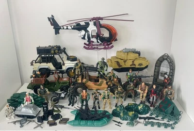 Lanard Corps Action Figuren Konvolut Chap Mei Militär Armee Soldaten Fahrzeug Jeeps - Bild 1 von 4