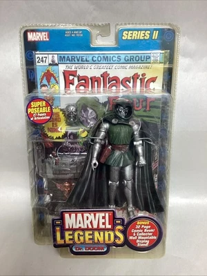 Boneco ToyBiz Marvel Legends Series II Dr. Doom (variante DoomBot) H28 - Imagem 1 de 3