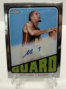 2023-24 Topps Chrome - 1972 Topps Autographs Seth Lundy #TA-SL (AU, RC) - Picture 1 of 2