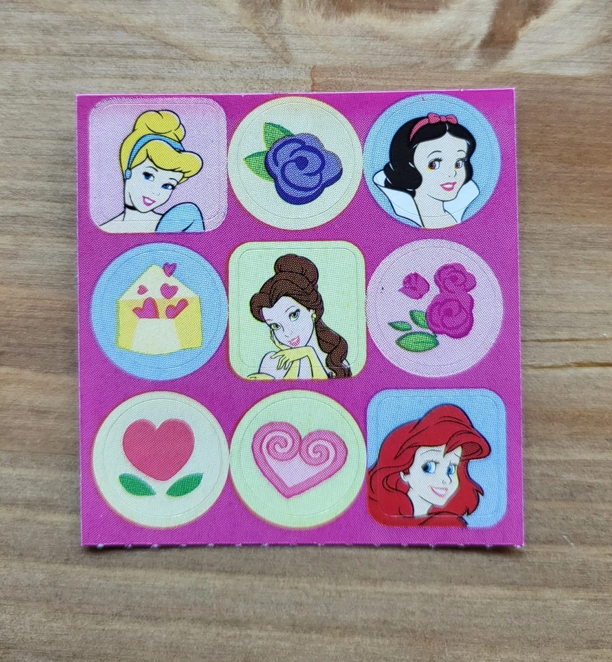 Pegatina Mod Vintage Sandylion Disney Princesa Bella Blancanieves Ariel Cenicienta Foto 1 de 1