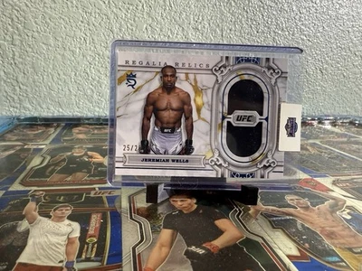 2024 Topps Royalty UFC Regalia Relics Jeremiah Wells 25/25 Bookend - Image 1 of 2