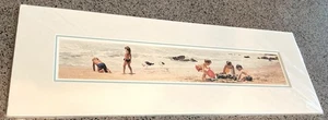 Art print by California Artist Roger Folk Signed “Shore Party” Free Shipping! - Picture 1 of 6