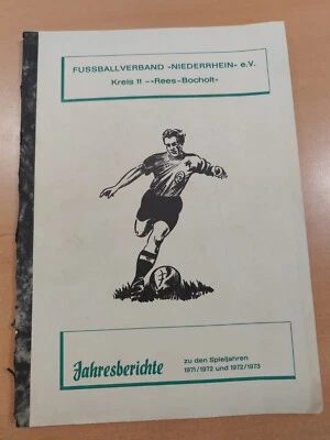 FussballVerband Niederrhein Rees Bocholt Jahresberichte 1971 1972 1973 1974  K61 - Bild 1 von 4