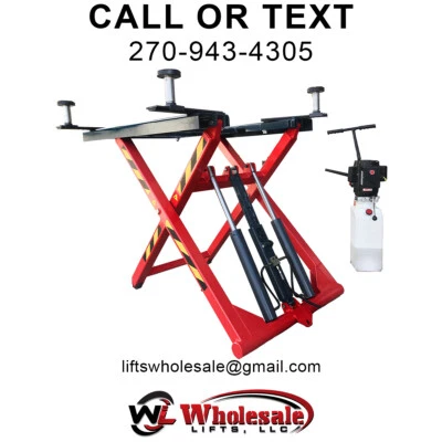 New KATOOL 6,000LB Portable Mid Rise Scissor Lift 48" Lifting Height  KT-X66 - Image 1 of 4