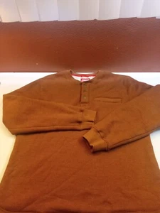 COLEMAN Mens Size Large Brown Cotton/Polyester Sweatshirt - Picture 1 of 12