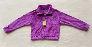 🌺NWT🌺 The North Face Girls Osolita Full Zip Fleece Jacket Sz XL 18 Violet - Picture 1 of 13