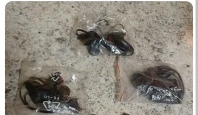 Set of 3. Nokia 6103 Hands-free earbuds headset  - Image 1 of 4