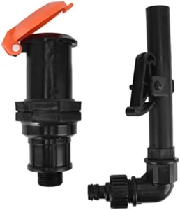 BYERZ Valvola Ad Innesto Rapido in Plastica, Portagomma Ingresso Acqua G3/4 a Te - Foto 1 di 1