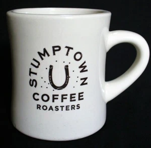 Horseshoe~STUMPTOWN~Coffee Roasters~HEAVY~Diner~RESTAURANT~Style~COFFEE MUG~EUC - Picture 1 of 10