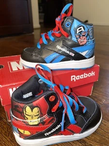Reebok Marvel High Tops Toddler Size 5 - Picture 1 of 8