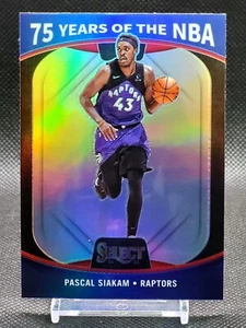 2021-22 Panini Select 75 años de la NBA Pascal Siakam Silver Prizm #58 - Imagen 1 de 2