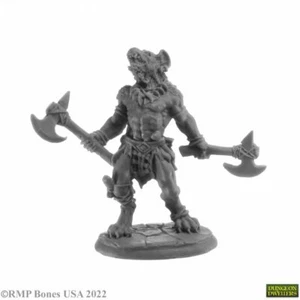 Reaper Miniatures 07059 BLACKMANE GNOLL RAVAGER Bones USA Plastic Mini - Bild 1 von 5