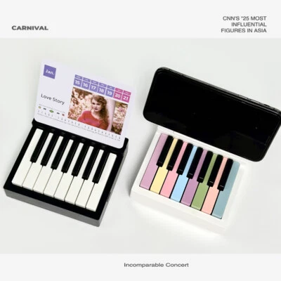 T-Swizzle Piano Calendar 2025 Music Sheets Toy Piano Included Berry Fanatics - Image 1 of 4