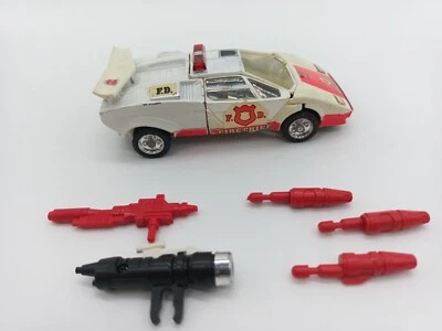 1985 Vintage G1 Transformers - RED ALERT - Boneco de ação Fire Chief completo - Imagem 1 de 4