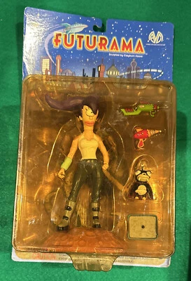 FUTURAMA LEELA Sculpted By Clayburn Moore Action Collectible 2000 Matt Groening - Image 1 of 4