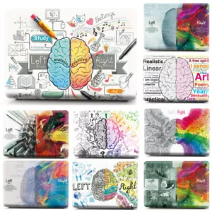 Left & Right Brain Series Protective Case Shell for Macbook air pro 11" 13" 15" - Picture 1 of 22