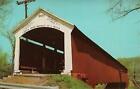 Mecca Covered Wooden Bridge over Big Racoon Creek-Mecca Parke County Indiana