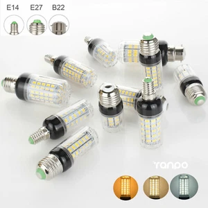 35W B22 E27 E14 LED Corn Light Bulbs 5730 SMD 9W 12W 20W 25W 30W Bright Lamp BC - Picture 1 of 22