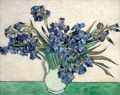 Wall art Irises by Vincent van Gogh Oil painting Giclee printed on canvas L2395 - Image 1 of 4