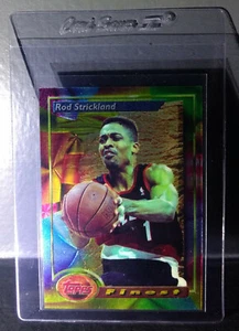 1993-94 Topps Finest Rod Strickland #195 Basketball Card - Picture 1 of 2