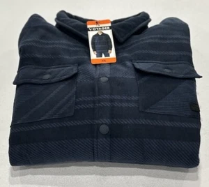 Voyager Men's Super Plush Shirt Jacket, Blue, Size XXL - Picture 1 of 5