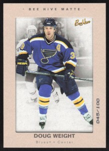 2005-06 Beehive Matte #78 Doug Weight /100! *PWE*