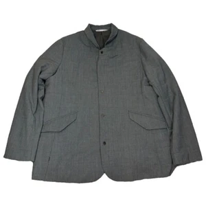 QOR Insulated Polartec Snap Jacket Mens 2XL Gray Stretch Lightweight Pockets - Picture 1 of 7