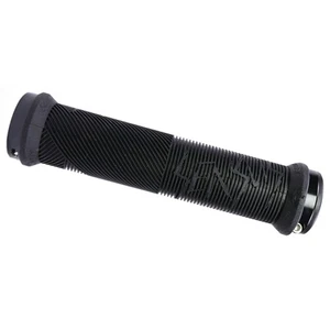 Sensus Disisdaboss Lock-On MTB Grips - Double Lock Cover, 30mm, Black, USA-Made - Picture 1 of 1