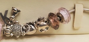 Pandora ALE S925 10 Dijes Paquete Pandora Navidad Regalo Pulsera y Dijes - Imagen 1 de 10