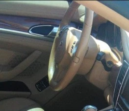 Airbag de volante de motorista 2010-2016 Porsche Panamera LH fabricante de equipamento original - Imagem 1 de 3