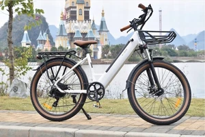 26 Zoll Elektrofahrrad Ebike Fahrrad 36V 16AH Akku Pendler 7 Gänge Mountainbike - Bild 1 von 11