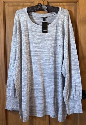 SUDADERA TÓRRIDA MANGA LARGA TOP 3 3X 3XL 22/24 NUEVA Foto 1 de 4