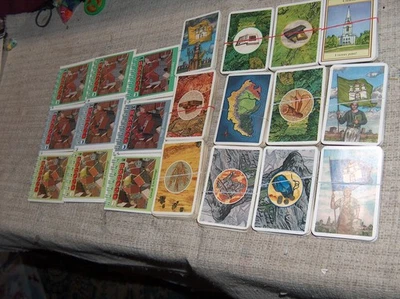 The Cities & Knights of Catan Expansion   494 Year 2003  - Parts ONLY Incomplete - Image 1 of 4