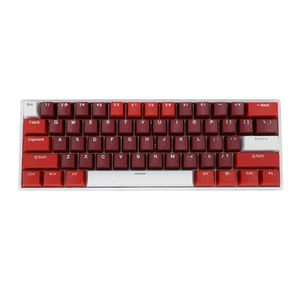 61 Key Mechanical Keyboard Red Switch 60% Layout USB C Wired RGB Backlit Ergonom - Picture 1 of 12