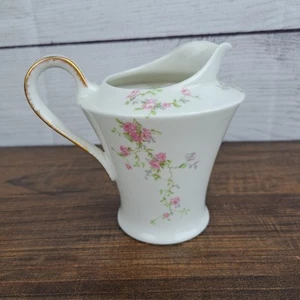 Theodore Haviland New York China Made In America "Pink Spray" Creamer Floral  - Picture 1 of 10