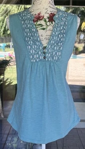 Sleeveless Western Bit & Bridle Pullover Western Shirt Sz L 44” Bust - Picture 1 of 4