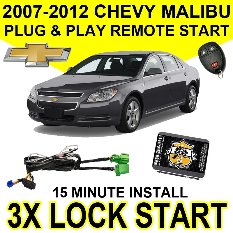 Chevy Malibu 2007-2012 sistema de arranque remoto Plug & Play Chevrolet GM Chevy GM2 Foto 1 de 4