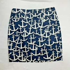 Hatley Damen marineblau Rock mit Ankern Gr. 4 - Bild 1 von 3