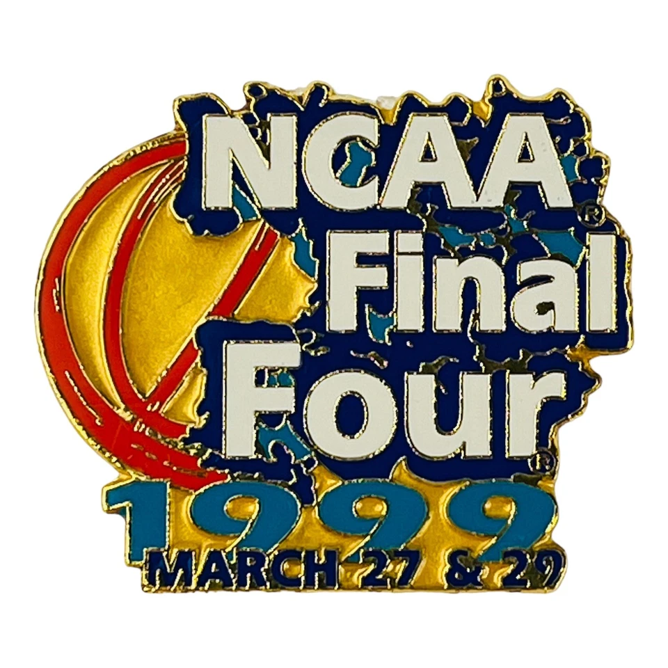 NCAA Final Four Pin 1999 UConn Duke Hombres Universidad Baloncesto Fan Regalo Souvenir Foto 1 de 4