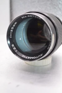 Rexatar Auto 1:2.8 f=135mm Automatic Lens Untested | parts repair - Picture 1 of 8