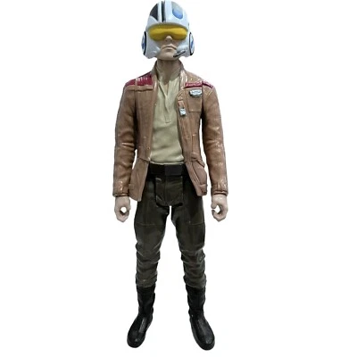 HASBRO STAR WARS THE FORCE AWAKENS POE DAMERON PILOT ACTION FIGURE Height- 30cm - image 1 of 4