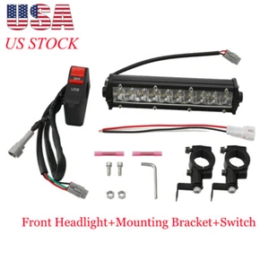 Plug and Play LED Headlight + Switch For Yamaha Raptor 50 80 90 125 250 350 700 - Bild 1 von 11