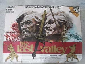 THE LAST VALLEY (1970) Original Quad Movie Poster - Michael Caine, Omar Sharif - Picture 1 of 1