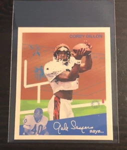1997 Fleer Goudey II COREY DILLON Rookie Card RC #141 Bengals - Picture 1 of 2