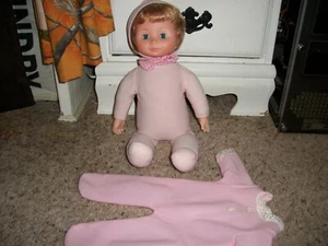 Vintage 1977 Fisher Price "My Baby Beth" Doll With Pajama piece - Picture 1 of 5
